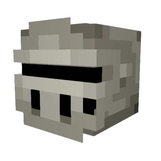 lul_augz Minecraft avatar head, 3D render