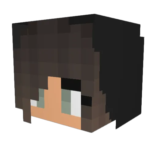 lula191206 Minecraft avatar head, 3D render