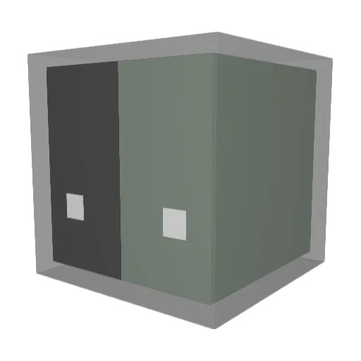 luliszx Minecraft avatar head, 3D render