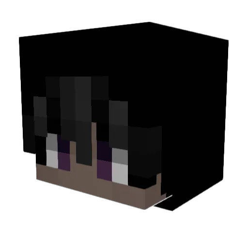 lulusbiggestfan Minecraft avatar head, 3D render