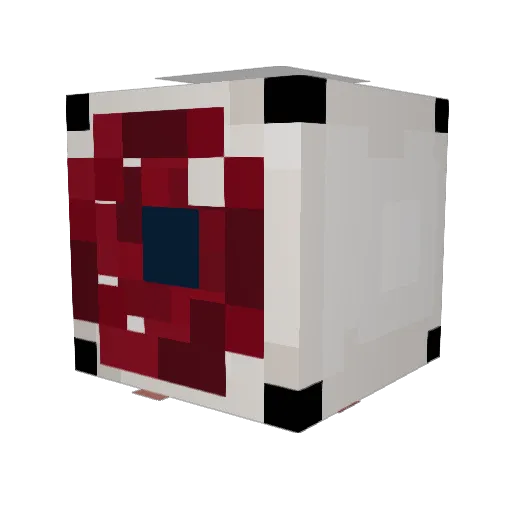 lum1nance Minecraft avatar head, 3D render