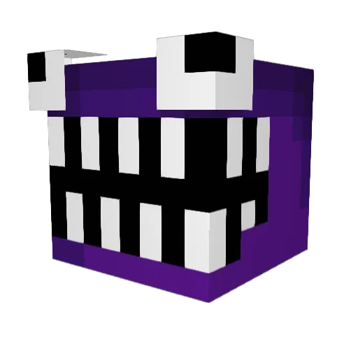 lumberis Minecraft avatar head, 3D render