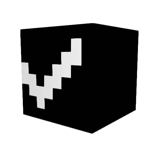 lumberjjack Minecraft avatar head, 3D render