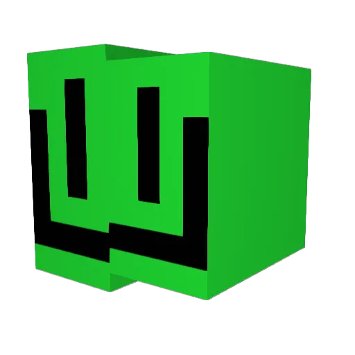 lumerouss Minecraft avatar head, 3D render