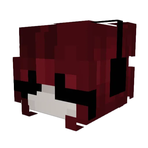 lumi229 Minecraft avatar head, 3D render