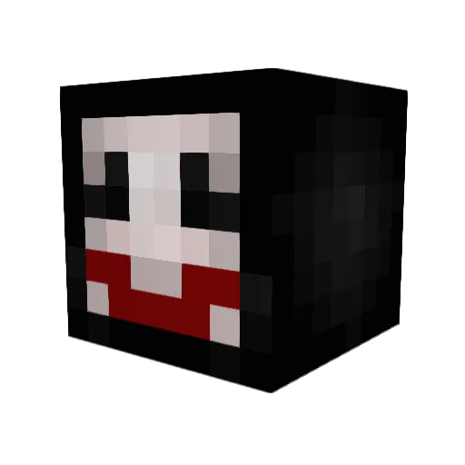 luminytz Minecraft avatar head, 3D render