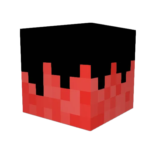 lunahr_ Minecraft avatar head, 3D render