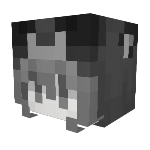 lunaona769 Minecraft avatar head, 3D render