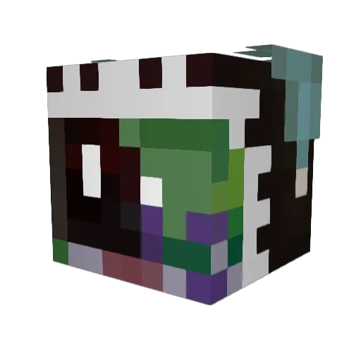 lunarpotato8 Minecraft avatar head, 3D render