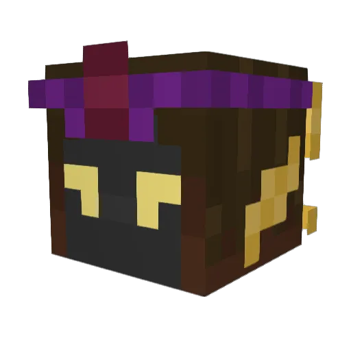 lunchboxmonster Minecraft avatar head, 3D render