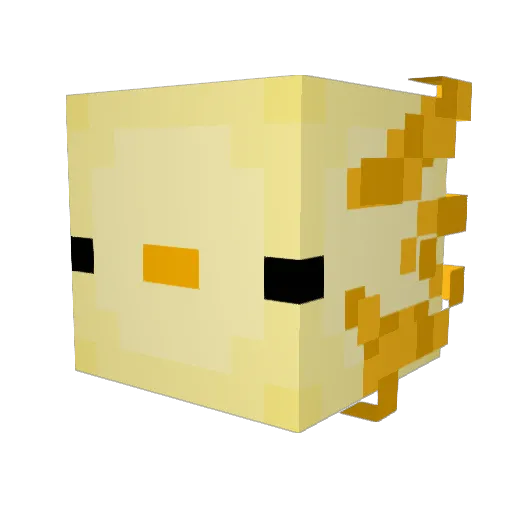 lunehyun Minecraft avatar head, 3D render