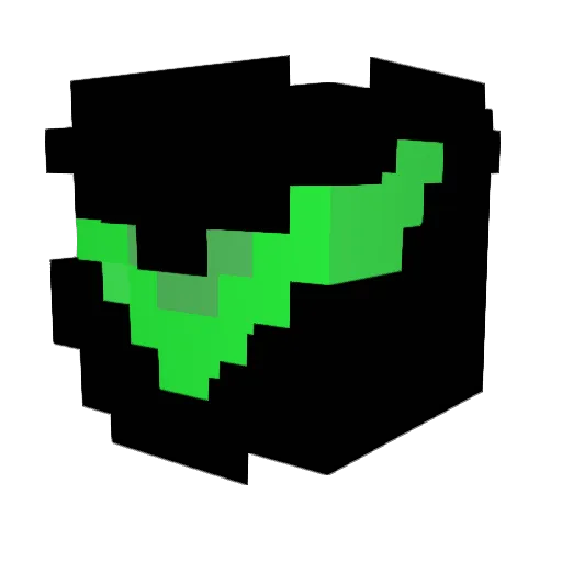 lunio1 Minecraft avatar head, 3D render