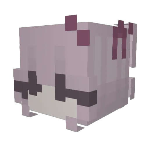 lunixdxd Minecraft avatar head, 3D render