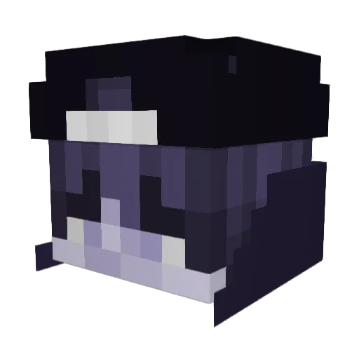 lunrclint Minecraft avatar head, 3D render