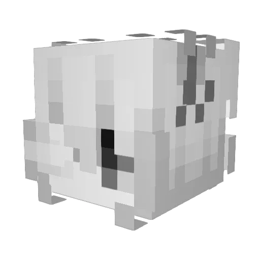 luo_yang123 Minecraft avatar head, 3D render