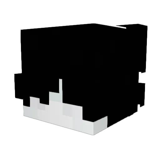 luosef Minecraft avatar head, 3D render