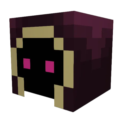 luphyxw Minecraft avatar head, 3D render