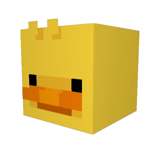 lupin2013 Minecraft avatar head, 3D render