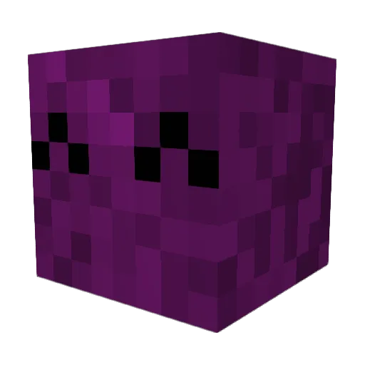 luququ Minecraft avatar head, 3D render