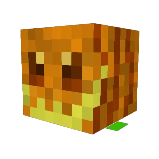 lurig233 Minecraft avatar head, 3D render