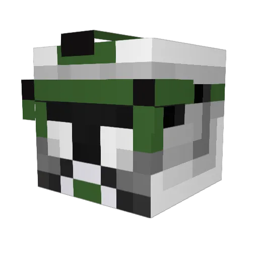 luukjow Minecraft avatar head, 3D render