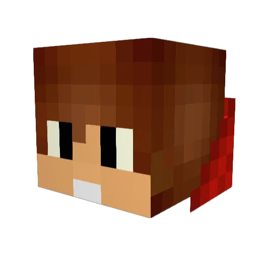 luukyboy69 Minecraft avatar head, 3D render
