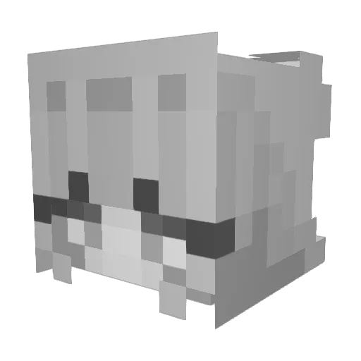 luunaa777 Minecraft avatar head, 3D render