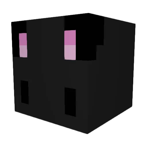 luungshot Minecraft avatar head, 3D render