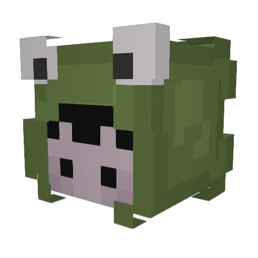 luv109 Minecraft avatar head, 3D render
