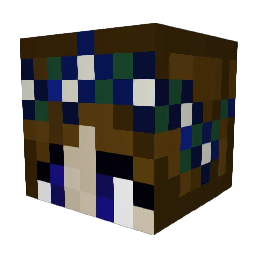 luvbug103 Minecraft avatar head, 3D render