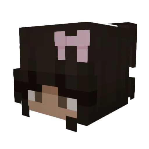 luvixviper Minecraft avatar head, 3D render