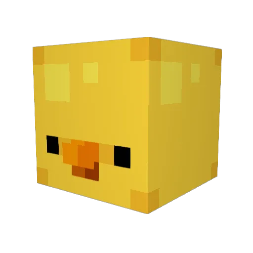 luvlanah Minecraft avatar head, 3D render