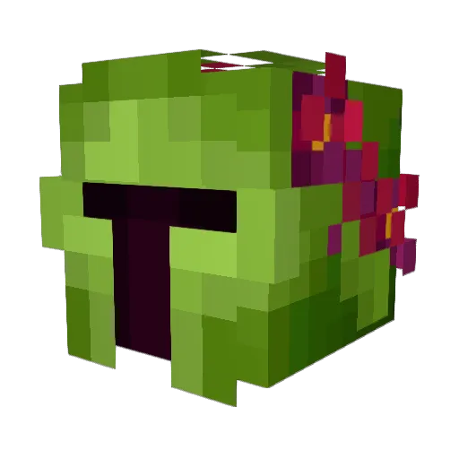 luxuryelite Minecraft avatar head, 3D render