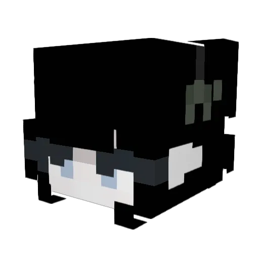 luzbellopez Minecraft avatar head, 3D render