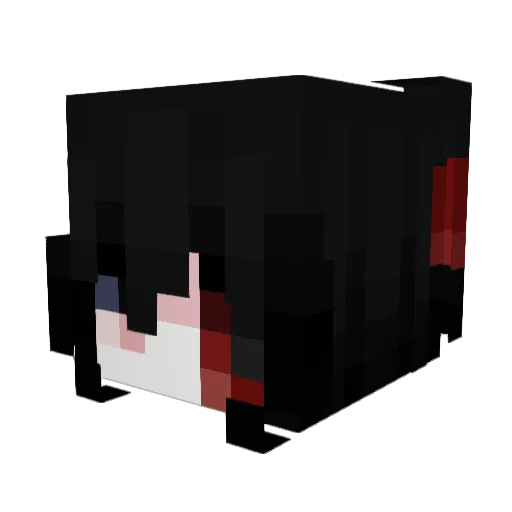 lvBELAvl Minecraft avatar head, 3D render