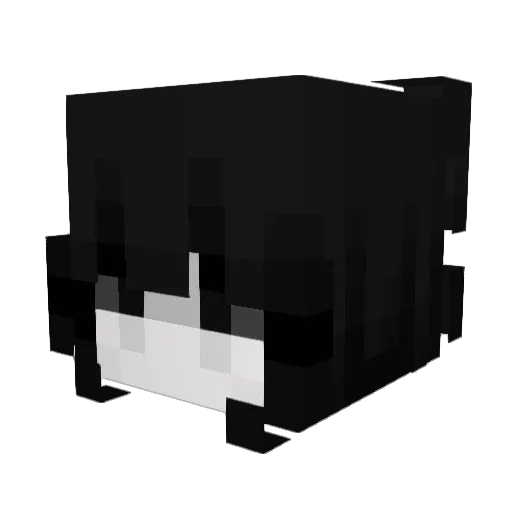 lvMae Minecraft avatar head, 3D render