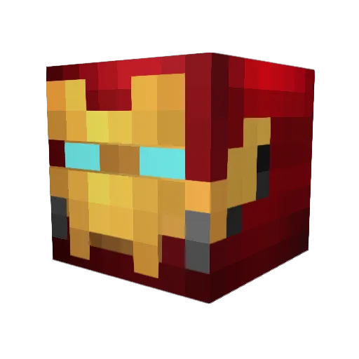 lvMasashiH Minecraft avatar head, 3D render