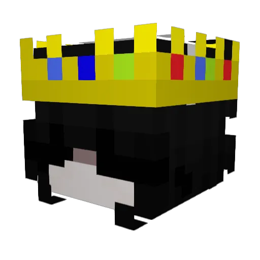 lvcnder Minecraft avatar head, 3D render