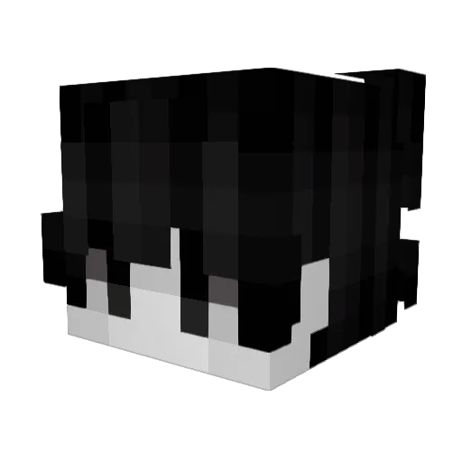 lvkalashnikov Minecraft avatar head, 3D render