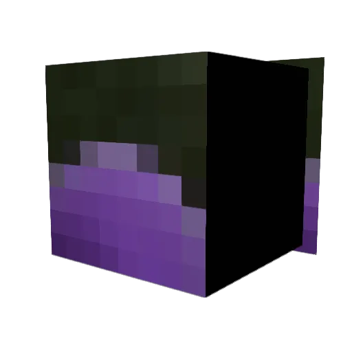 lvl_up_ Minecraft avatar head, 3D render