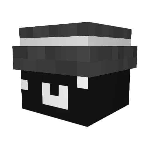 lvnar_3 Minecraft avatar head, 3D render
