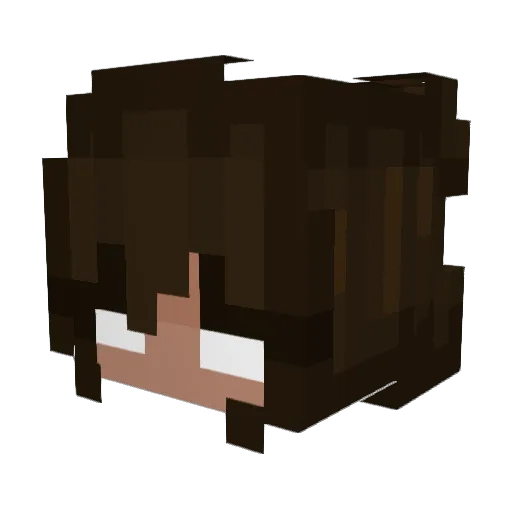lvrgrl444 Minecraft avatar head, 3D render