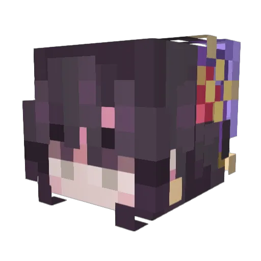 lvrs_rck Minecraft avatar head, 3D render