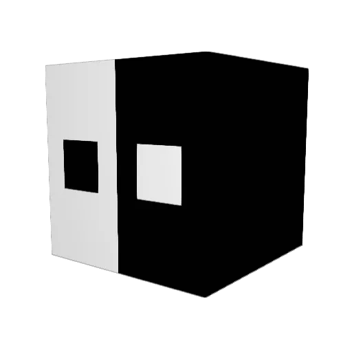 lwfts Minecraft avatar head, 3D render