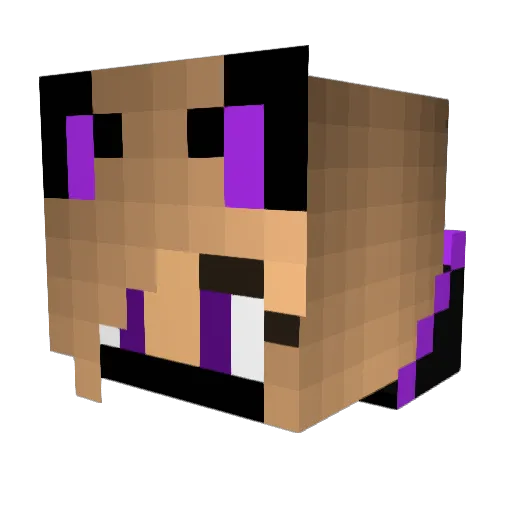 lxonix_45 Minecraft avatar head, 3D render