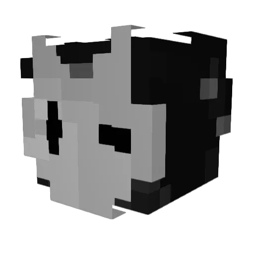 lxreflex Minecraft avatar head, 3D render