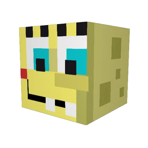lxwsonlol Minecraft avatar head, 3D render