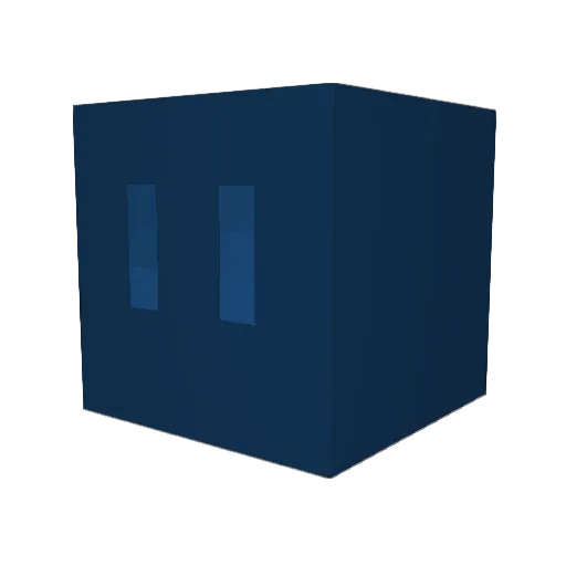 lxxew0k Minecraft avatar head, 3D render