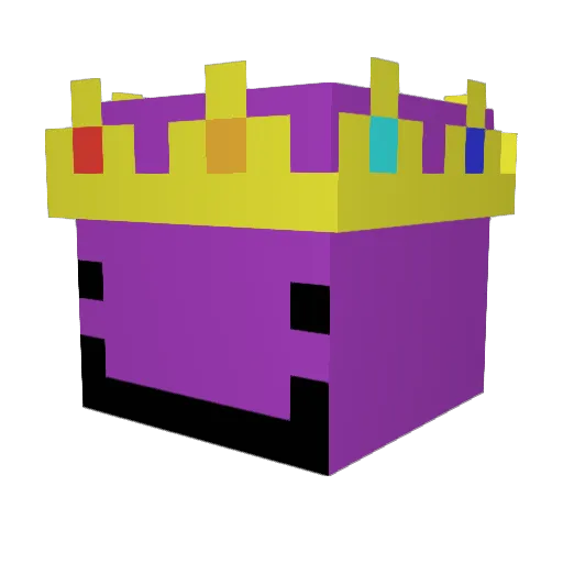 lyaac Minecraft avatar head, 3D render