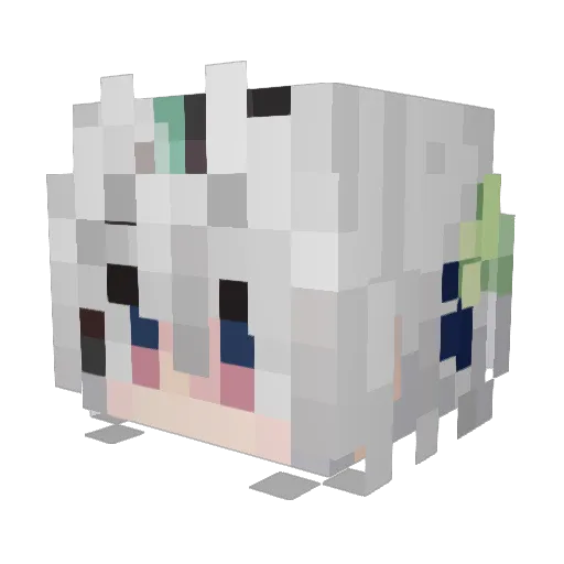lyb0793 Minecraft avatar head, 3D render